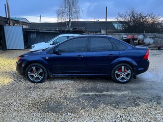 2005 Ford Focus I Рестайлинг, синий, 650000 рублей, вид 3
