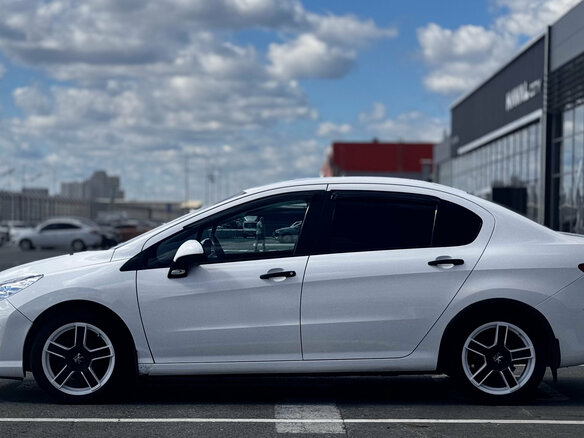 2014 Peugeot 408 I, белый - вид 4