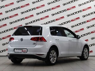 2013 Volkswagen Golf VII, белый, 995170 рублей, вид 4