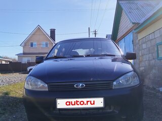 2008 Lada (ВАЗ) Kalina I, фиолетовый, 125000 рублей, вид 2