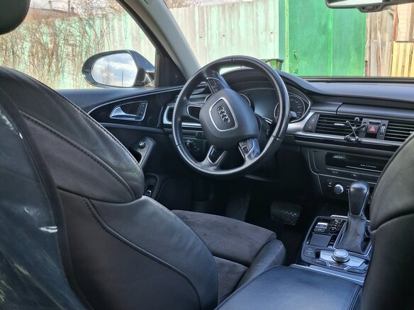 2015 Audi A6 IV (C7) Рестайлинг, чёрный, 3000000 рублей - вид 12