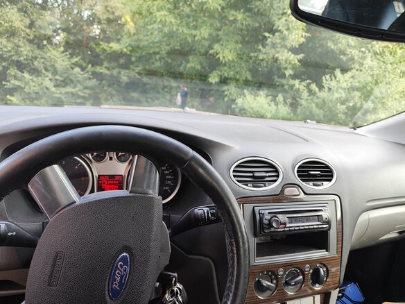 2008 Ford Focus II Рестайлинг, синий, 470000 рублей - вид 11