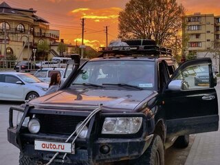 2003 Toyota Land Cruiser 105 100 Series Рестайлинг 1, чёрный, 1600000 рублей, вид 1