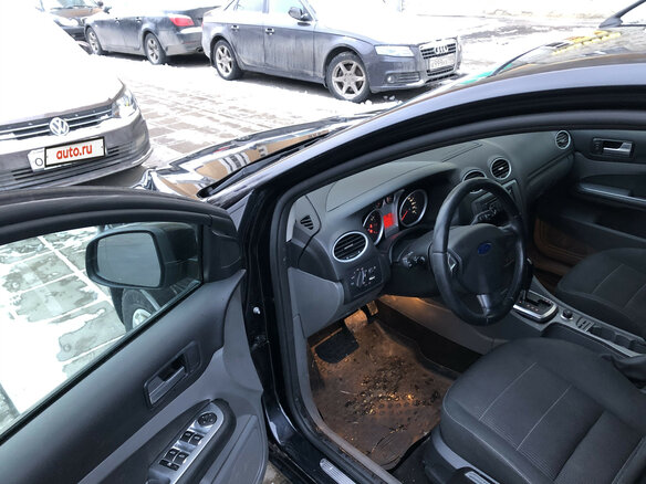 2009 Ford Focus II Рестайлинг, чёрный - вид 7