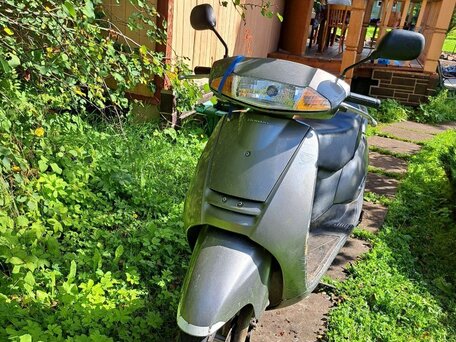 2000 Honda Lead 100, серый, 62000 рублей, вид 4