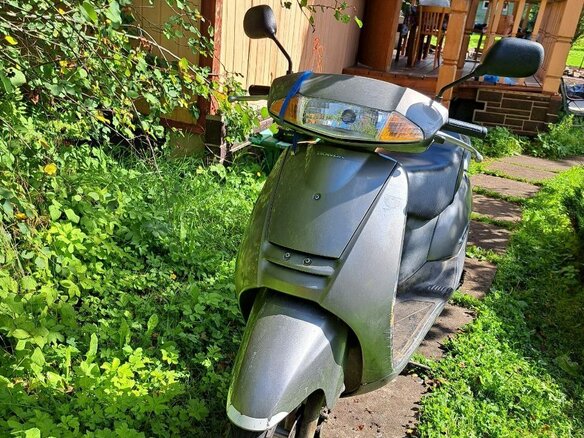 2000 Honda Lead 100, серый, 62000 рублей - вид 3
