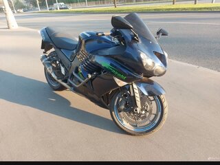 2008 Kawasaki ZZR 1400, синий, 690000 рублей, вид 3