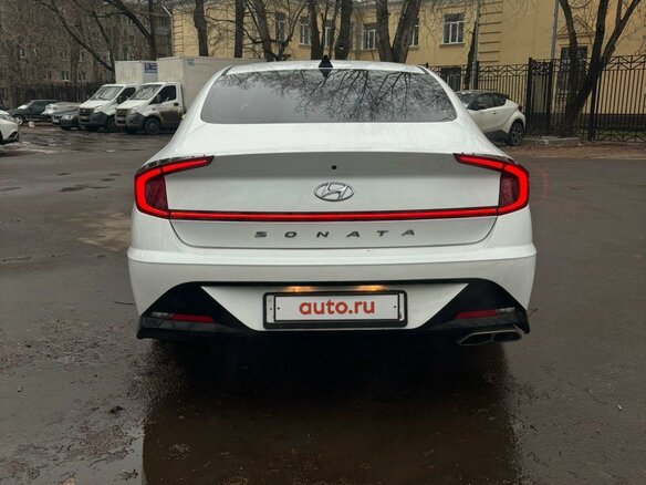 2020 Hyundai Sonata VIII (DN8), белый, 2000000 рублей - вид 6