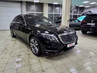 2015 Mercedes-Benz S-Класс 350 CDI BlueTEC VI (W222, C217), чёрный, 4000000 рублей, вид 2