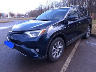 2017 Toyota RAV4 IV (XA40) Рестайлинг, синий, 2900000 рублей, вид 1