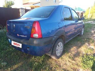 2008 Renault Logan I, синий, 220000 рублей, вид 4