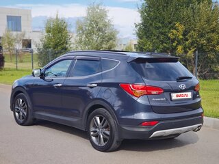 2013 Hyundai Santa Fe III, синий, 1660000 рублей, вид 3