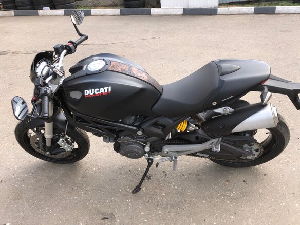 2012 Ducati Monster 696, чёрный, 450000 рублей - вид 12