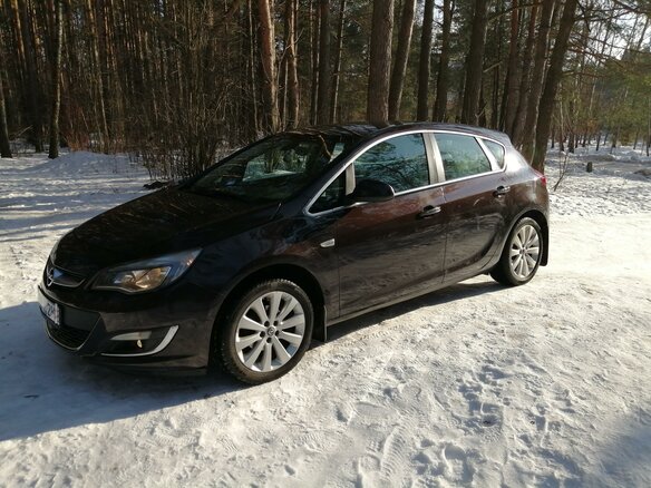 2013 Opel Astra J Рестайлинг, коричневый, 828000 рублей - вид 8