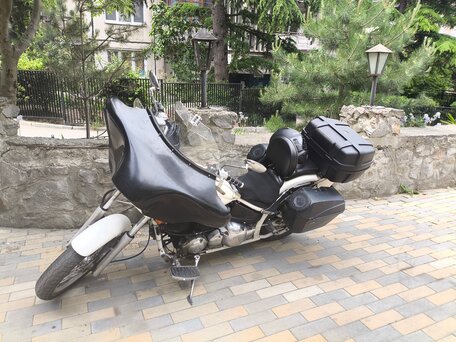 1999 Yamaha XVS400 Drag Star, белый, 350000 рублей, вид 2