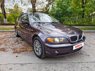 2002 BMW 3 серии 320i IV (E46) Рестайлинг, фиолетовый, 750000 рублей, вид 2