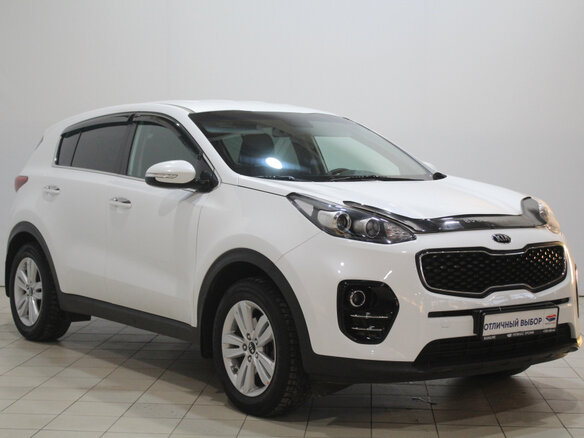 2017 Kia Sportage IV, белый - вид 2