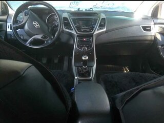 2014 Hyundai Elantra V (MD) Рестайлинг, серебристый, 1100000 рублей, вид 3