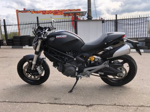 2012 Ducati Monster 696, чёрный, 450000 рублей - вид 13