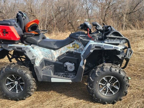 2019 Stels ATV-850 Guepard Trophy, зелёный, 770000 рублей - вид 3