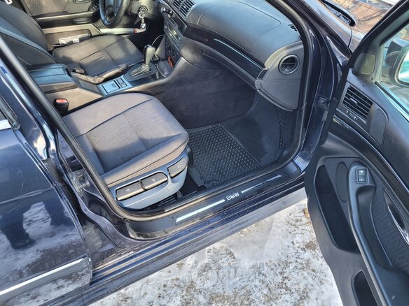 2000 BMW 5 серии 523i IV (E39), синий, 550000 рублей - вид 17