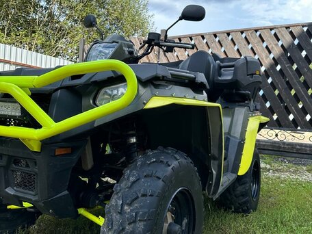 2014 Polaris Sportsman 570, зелёный, 750000 рублей, вид 2