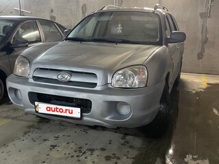 2008 Hyundai Santa Fe Classic Classic, серебристый, 505000 рублей, вид 2