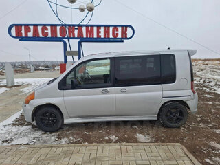 2002 Honda Mobilio I, серебристый, 350000 рублей, вид 4