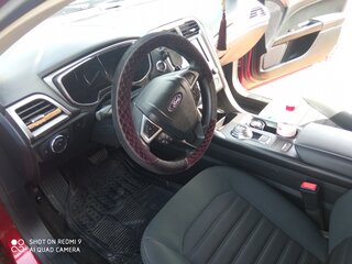 2017 Ford Fusion (North America) II Рестайлинг, красный, 1655000 рублей, вид 5