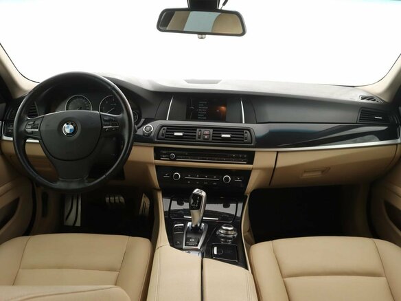 2013 BMW 5 серии 520d VI (F10/F11/F07) Рестайлинг, чёрный - вид 6