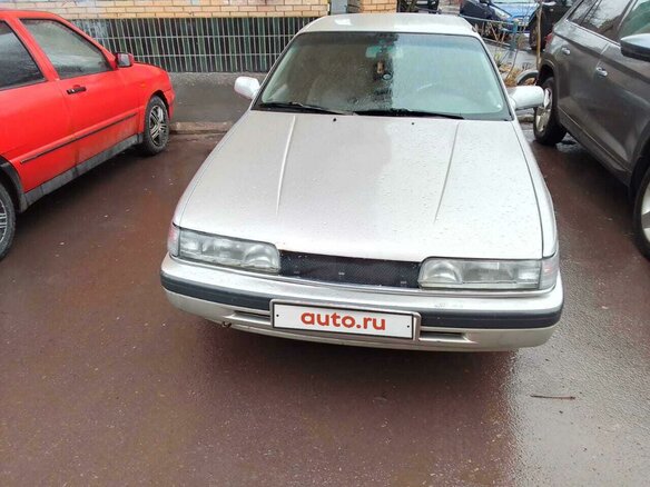 1989 Mazda 626 III (GD), серебристый, 200000 рублей - вид 5