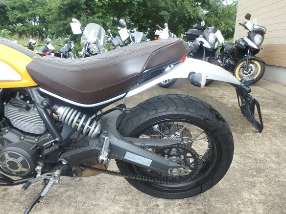 2016 Ducati Scrambler 800, жёлтый, 600000 рублей - вид 12