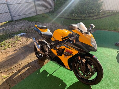 2007 Suzuki GSX-R 1000, жёлтый, 800000 рублей, вид 2