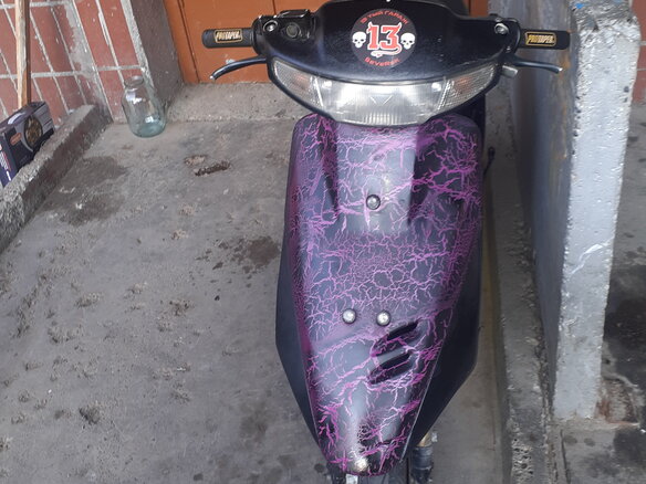 1996 Honda Dio, чёрный - вид 15