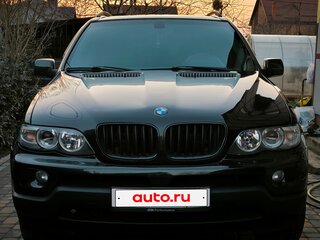 2003 BMW X5 3.0i I (E53) Рестайлинг, чёрный, 1300000 рублей, вид 3