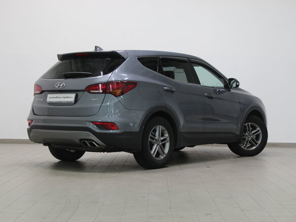 2018 Hyundai Santa Fe III Рестайлинг, серый - вид 2