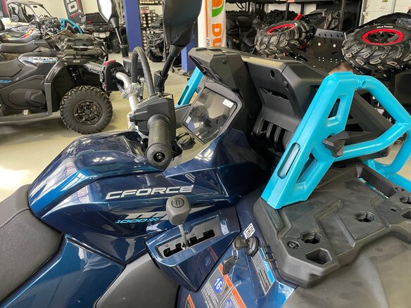 2025 CFMoto CFORCE 1000 MV, синий - вид 11