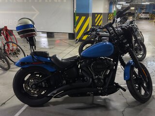 2022 Harley-Davidson Street Bob, синий, 1150000 рублей, вид 5