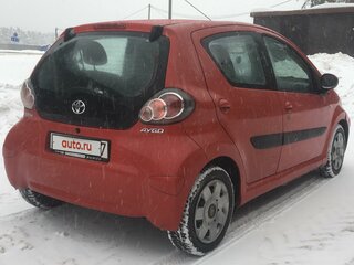 2009 Toyota Aygo I Рестайлинг, красный, 434506 рублей, вид 5
