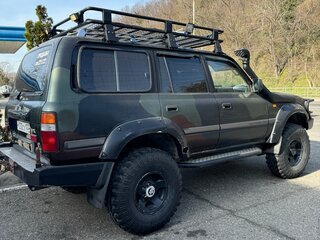 1997 Toyota Land Cruiser 80 Series Рестайлинг, зелёный, 1200000 рублей, вид 5