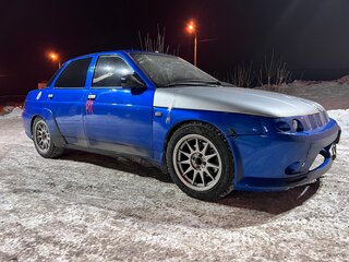 1999 Lada (ВАЗ) 2110, синий, 250000 рублей, вид 2