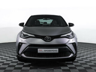 2021 Toyota C-HR I Рестайлинг, серебристый, 2475000 рублей, вид 2