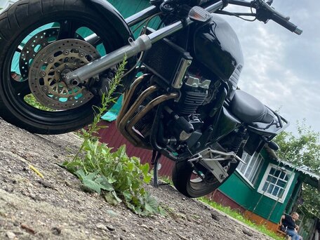 1996 Honda CB 400 Super Four, чёрный, 320000 рублей, вид 2