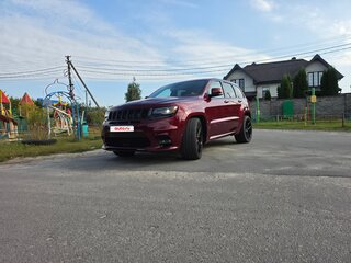 2021 Jeep Grand Cherokee SRT IV (WK2) Рестайлинг, красный, 9700000 рублей, вид 5