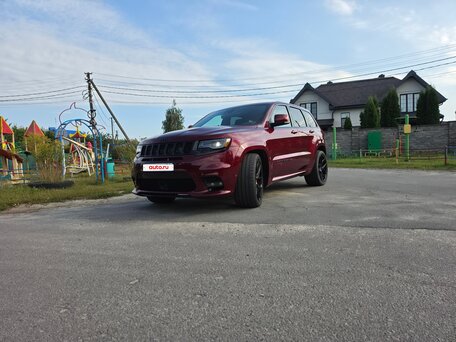 2021 Jeep Grand Cherokee SRT IV (WK2) Рестайлинг, красный, 9500000 рублей, вид 5