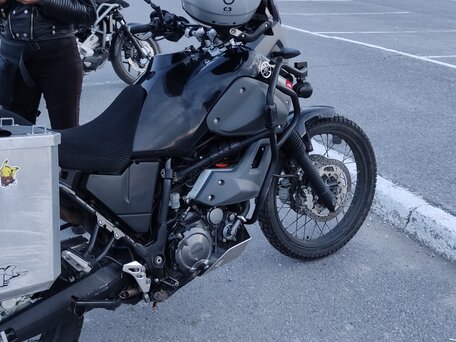 2008 Yamaha XT660Z Tenere, чёрный, 411000 рублей, вид 2