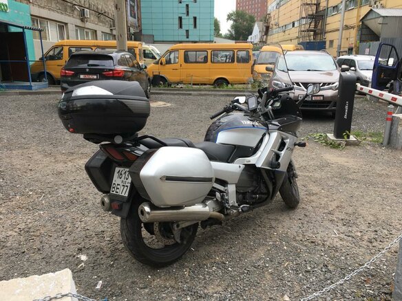 2001 Yamaha FJR1300, чёрный - вид 3