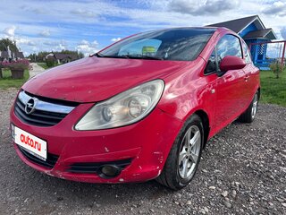 2008 Opel Corsa D, красный, 200000 рублей, вид 1