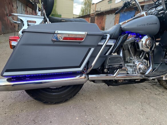 2005 Harley-Davidson Road Glide, серый, 820000 рублей - вид 6