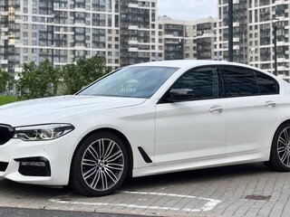 2018 BMW 5 серии 530i xDrive VII (G30/G31/G38), белый, 3550000 рублей, вид 5
